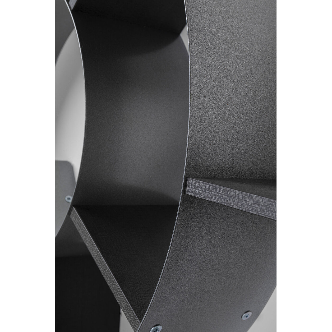 Полка настенная Snail silver-grey KARE 70755