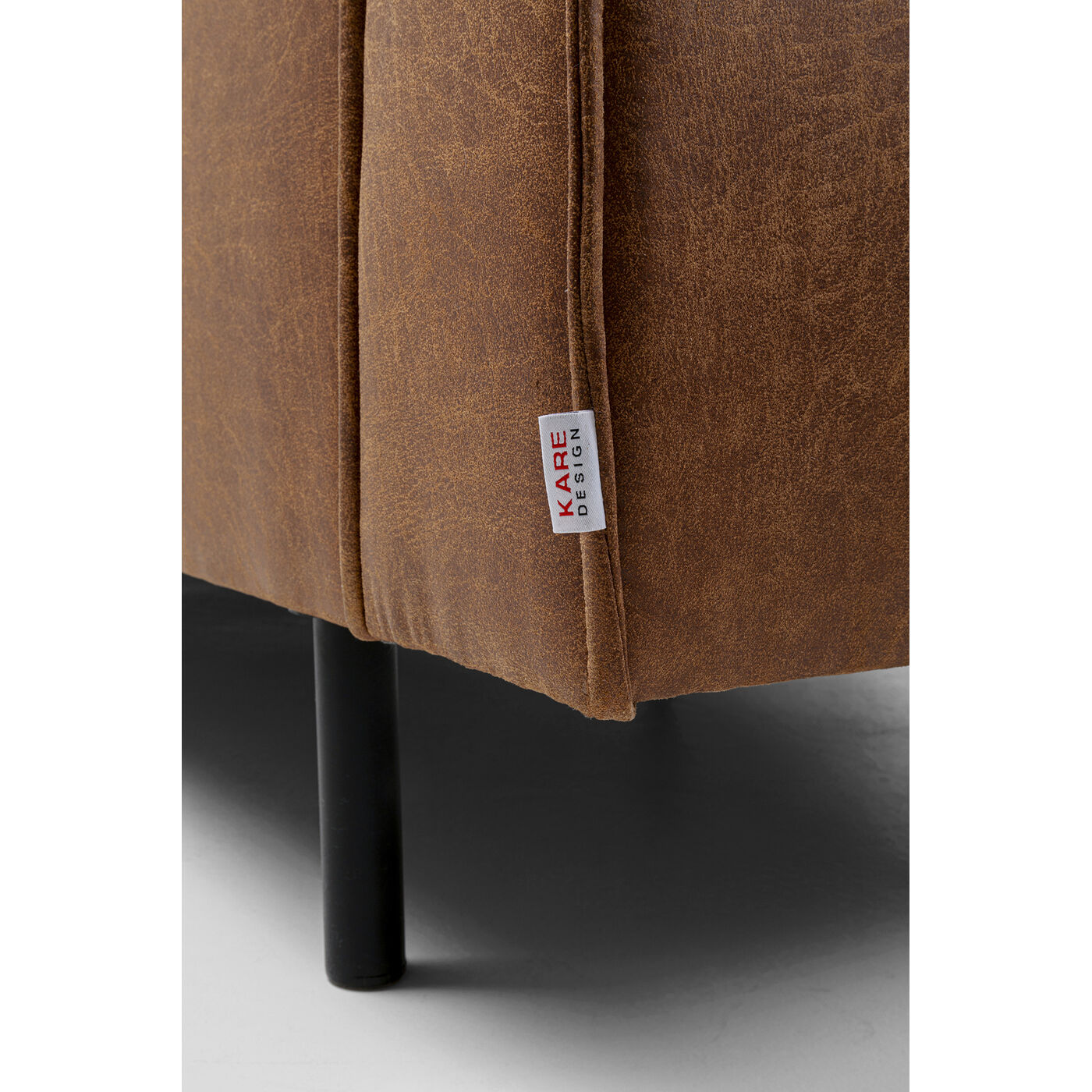 Диван угловой правосторонний Neo Tobacco Right KARE 86670