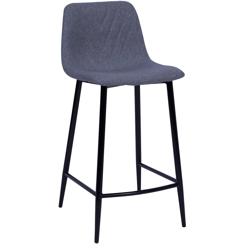 Стул полубарный Vicky серый Bradex Home FR 0509