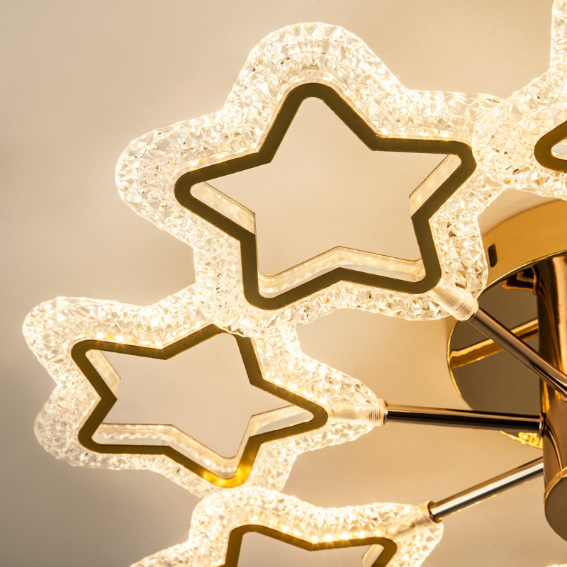 Накладная люстра LED4U L8453-8