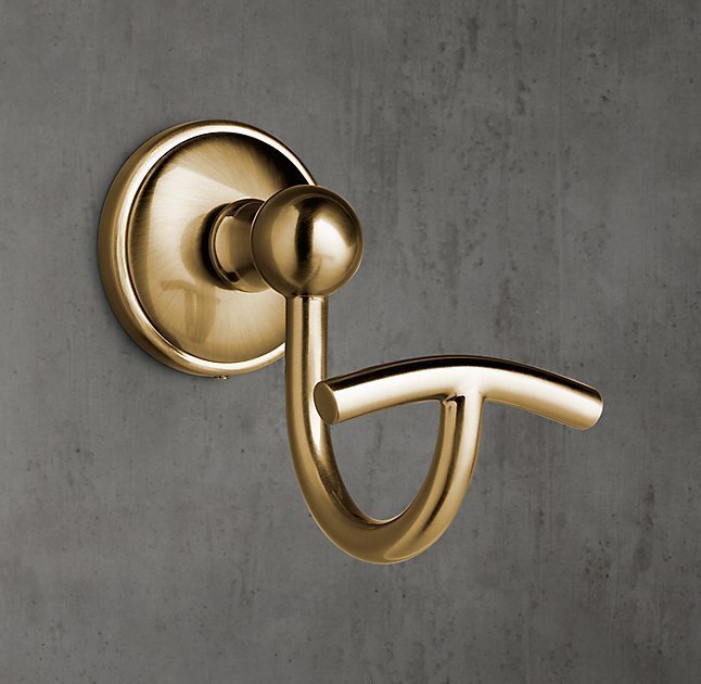 Крючок Restoration Hardware Chatham Single Oil-Rubbed Bronze