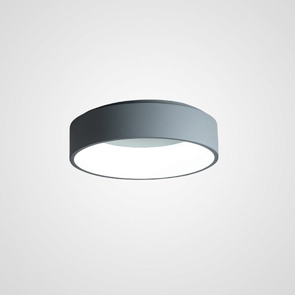 Потолочный светодиодный светильник TRAY D45 Gray by ImperiumLoft
