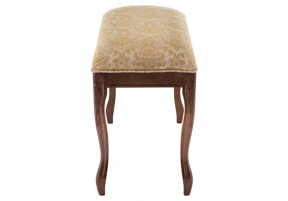 Банкетка Woodville Валентино орех / бежевый 318610