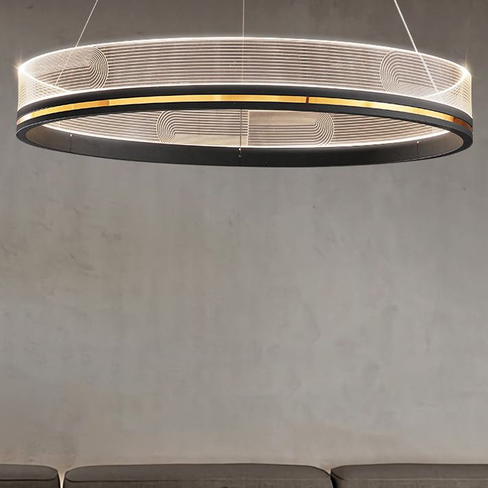 Подвесная люстра DILEMMA D40+60+80 Black by ImperiumLoft