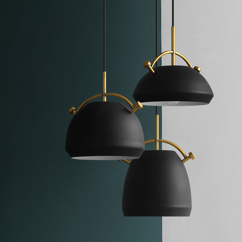 Подвесной светильник PULL B Black by ImperiumLoft