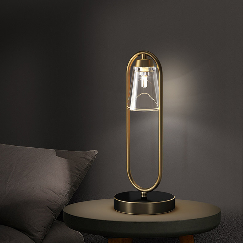 Настольная лампа ADRIELL TAB Black Bronze by ImperiumLoft