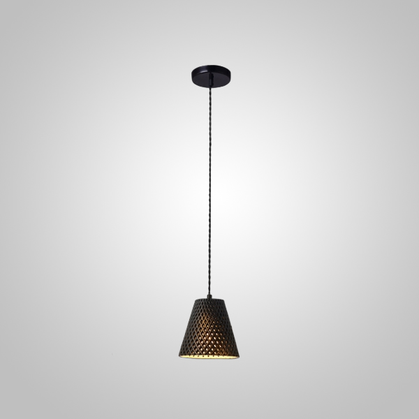 Подвесной светильник HASSA D12 Black by ImperiumLoft