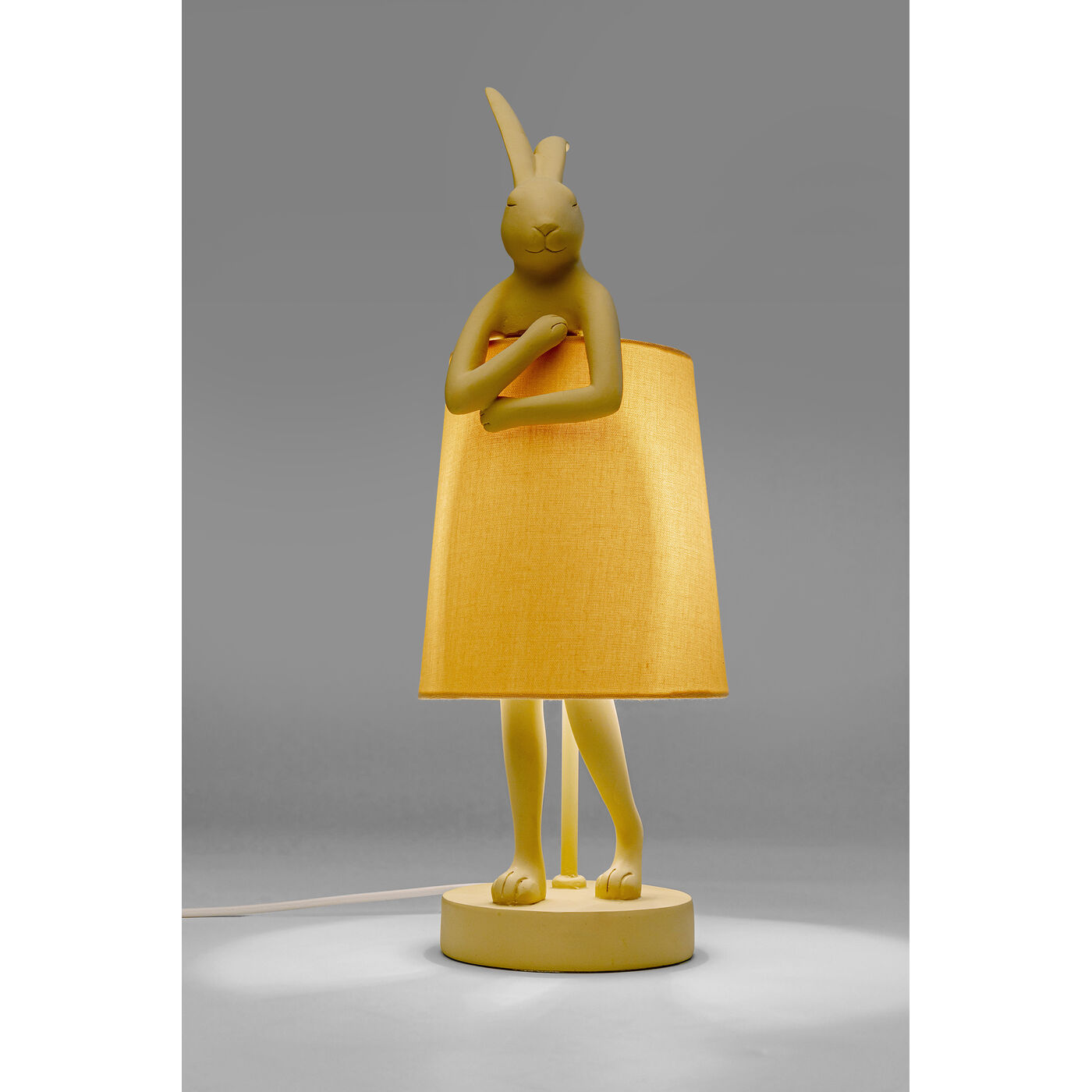 Светильник настольный Animal Rabbit Peach 50cm KARE 56659