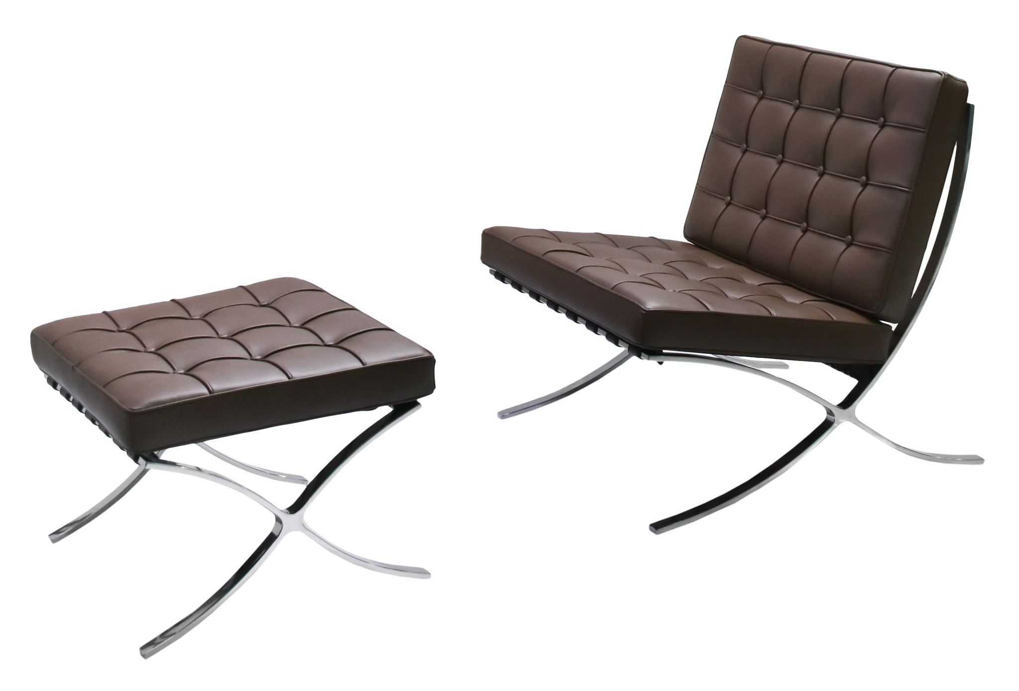 Кресло BARCELONA CHAIR коричневый Bradex Home FR 0004