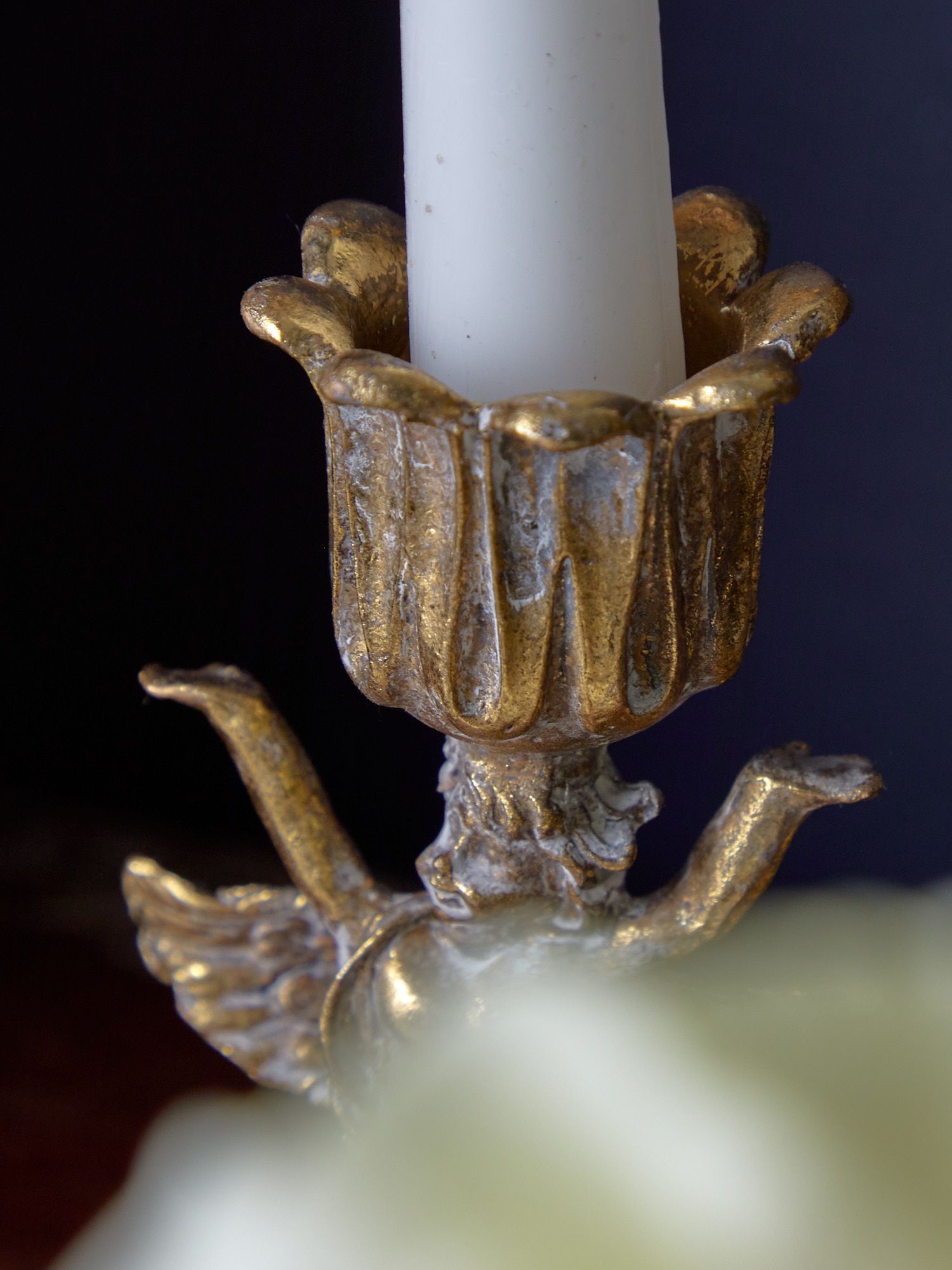 Подсвечник с ангелом Glasar 57-067