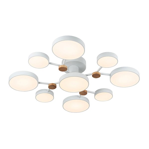 Люстра на штанге LED4U L3201-780 WT