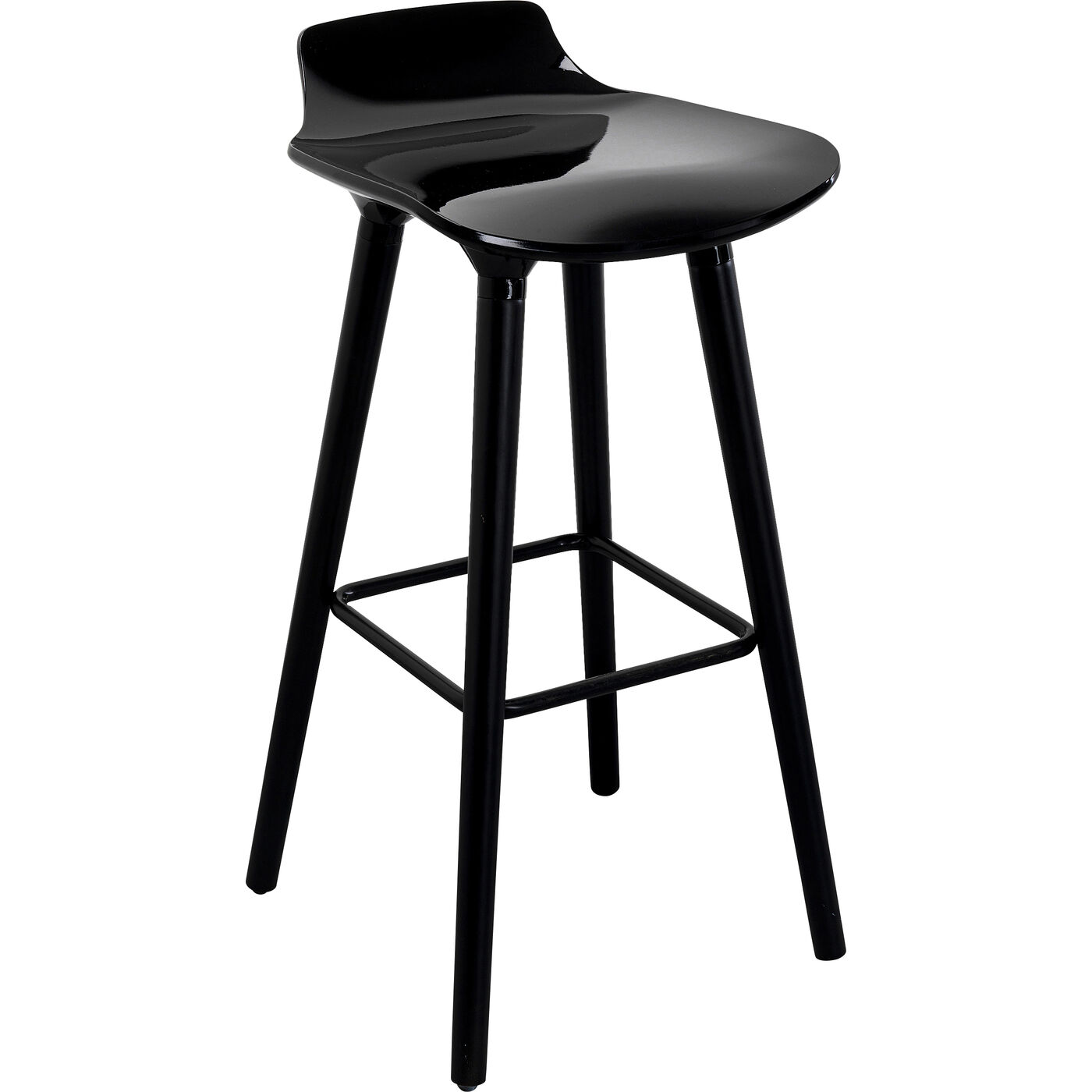 Стул барный York Black 75 см KARE 87736