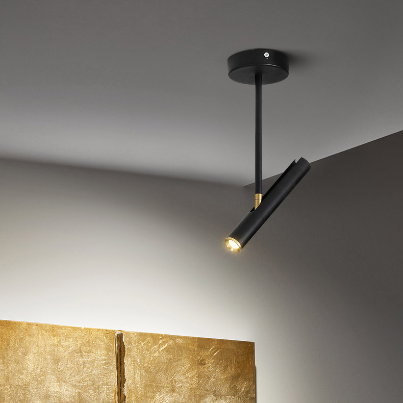 Точечный светильник WAY THIN H20 Black by ImperiumLoft