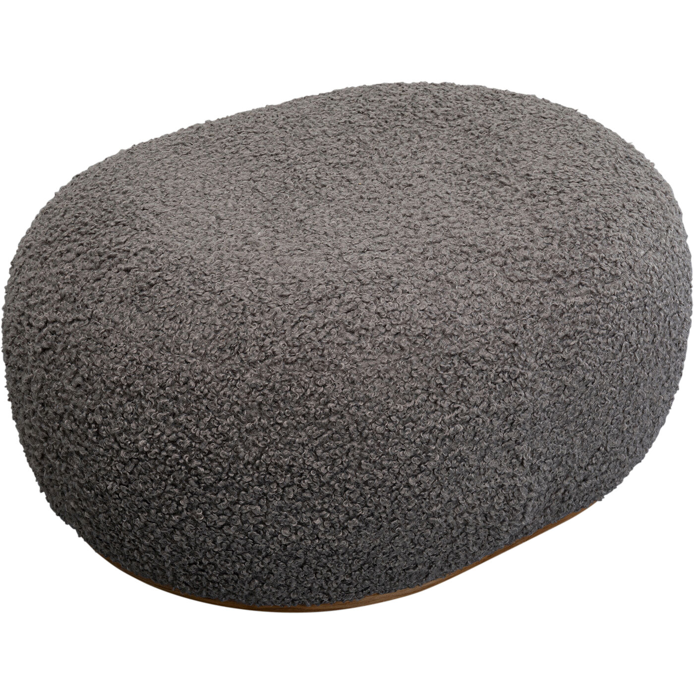 Скамья Pebble Boucle Grey 81 см KARE 87703