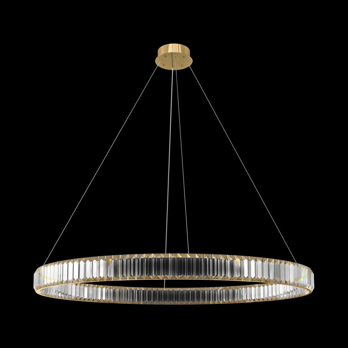 Подвесной светильник LOFT IT Crystal ring 10135/1000 Gold