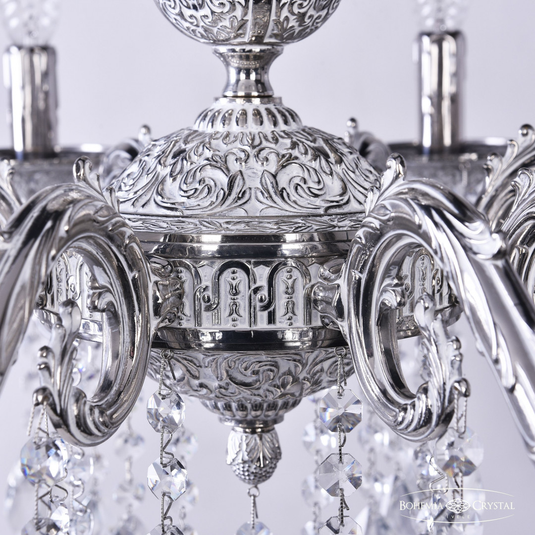 Люстра бронзовая с хрусталём 71202/8/210 A NW