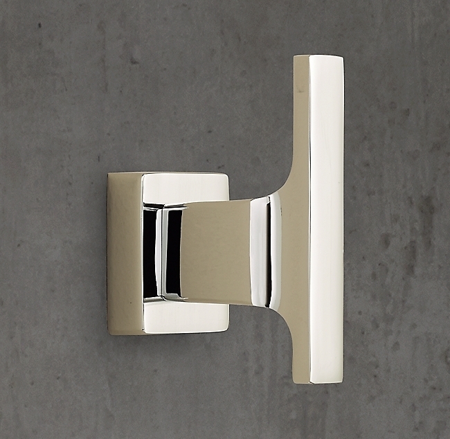 Крючок Restoration Hardware Colliers Small Polished Nickel