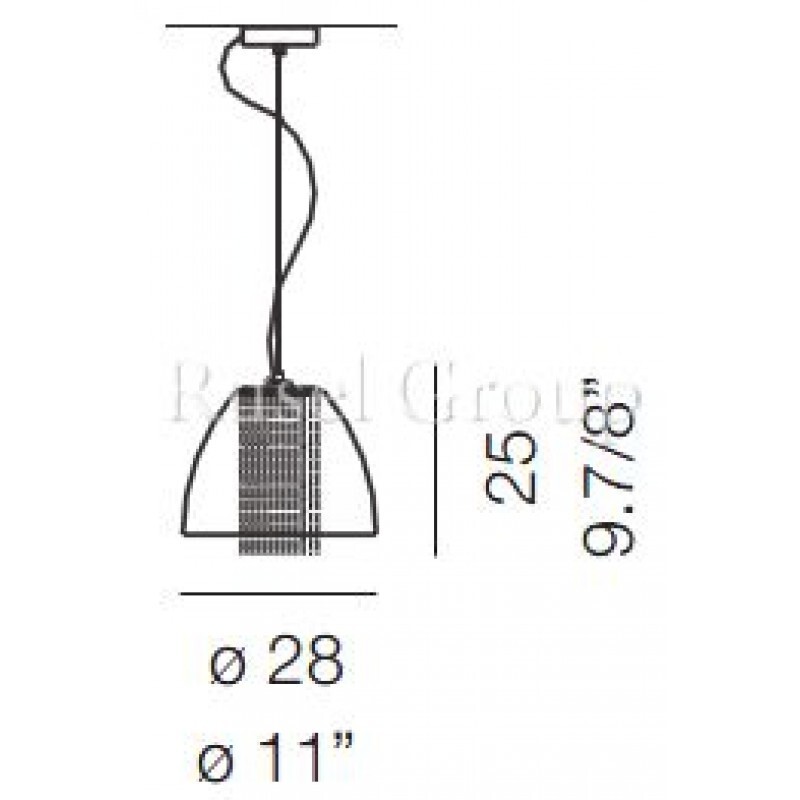 Подвесной светильник Leucos LULU SOSPENSIONE GRANDE (Aureliano Toso)