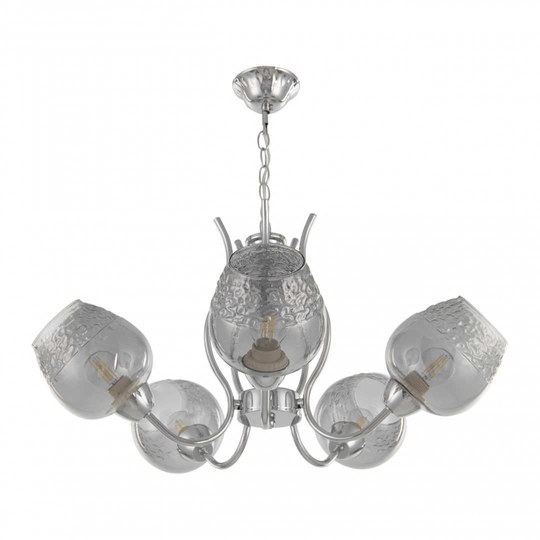 Люстра подвесная с плафонами 337556/5 CR Arte Milano