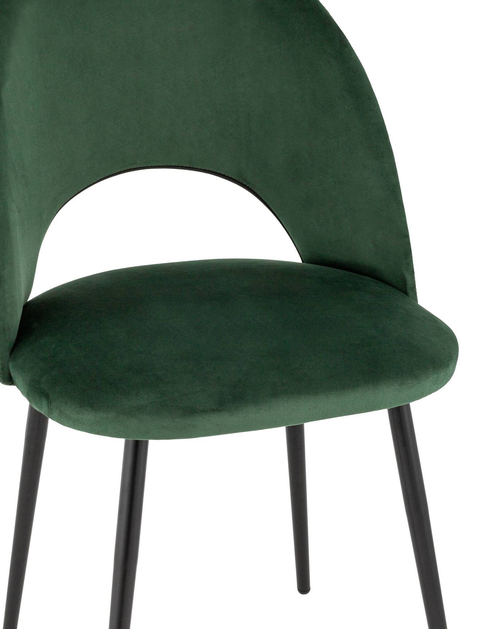 Стул Меган велюр зелёный Stool Group