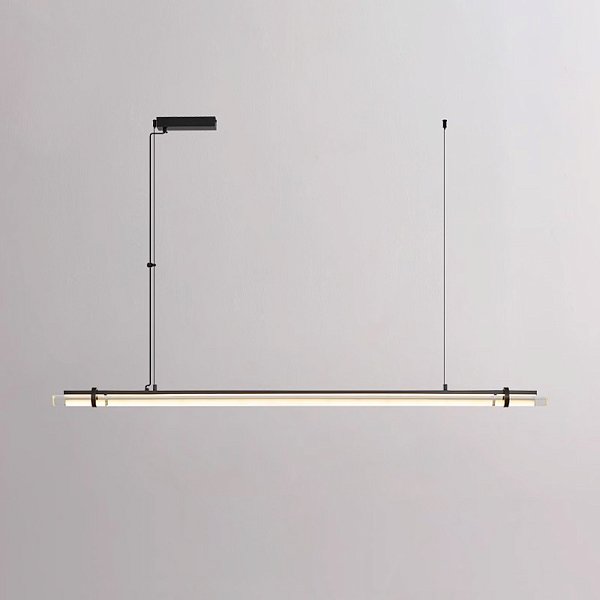 Реечный, рядный светильник DITMAR LONG L150 Black by ImperiumLoft