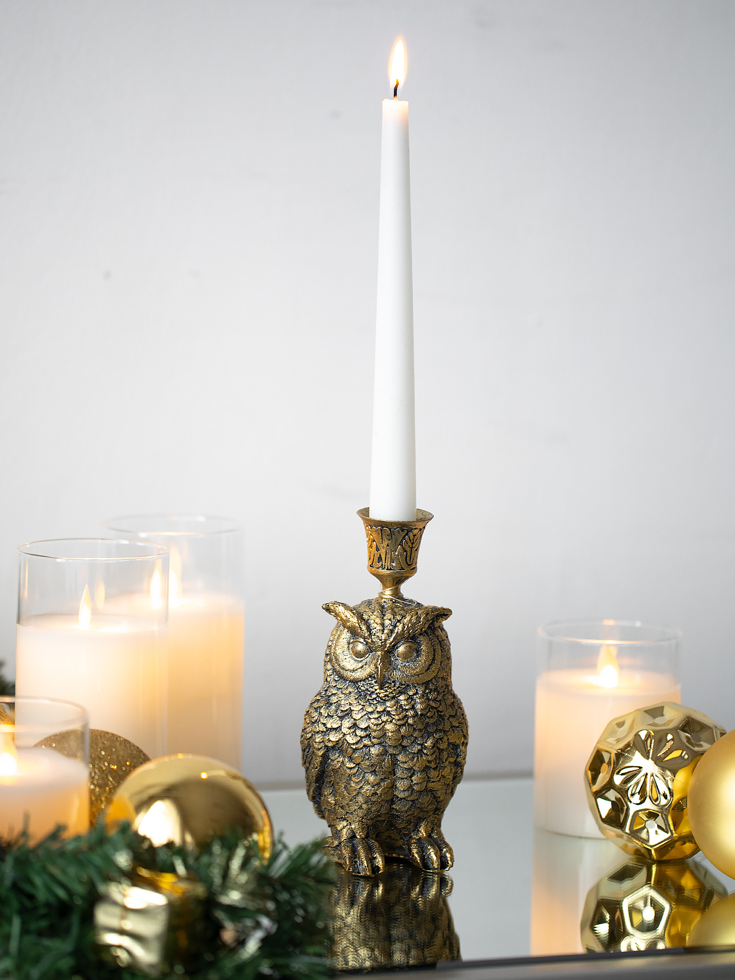 Подсвечник Сова Glasar 57-167