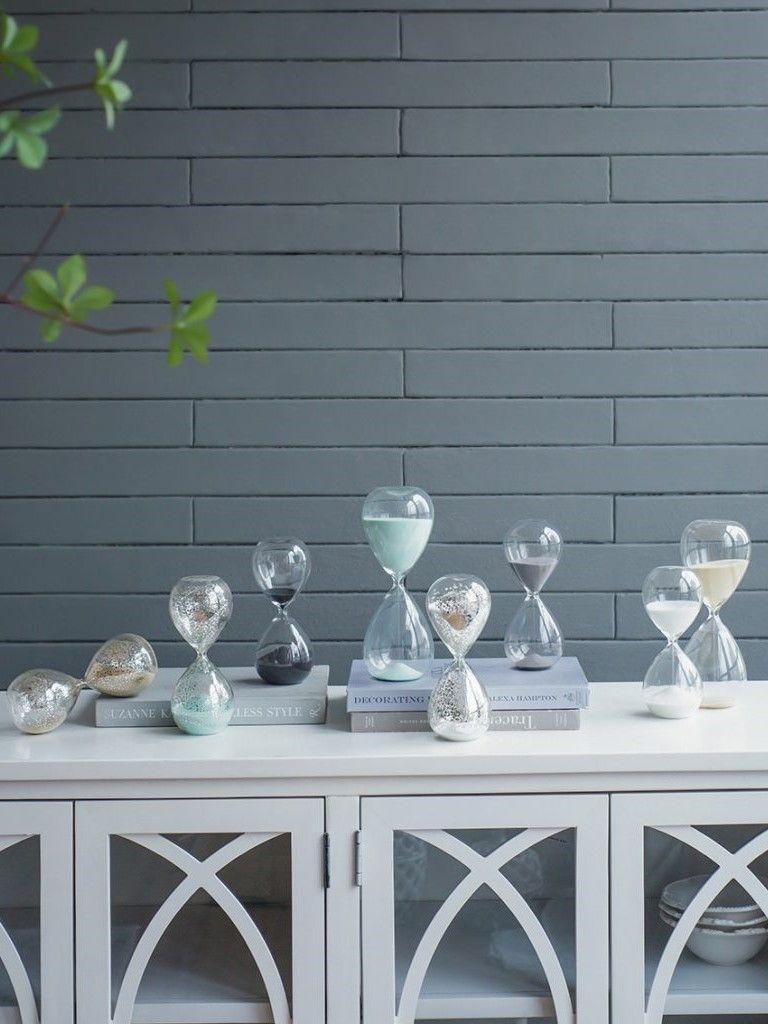 Декоративное изделие Песочные часы Glasar 73229-JADE