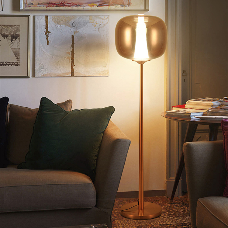 Торшер FOLLETT FL H120 Rose Gold by ImperiumLoft