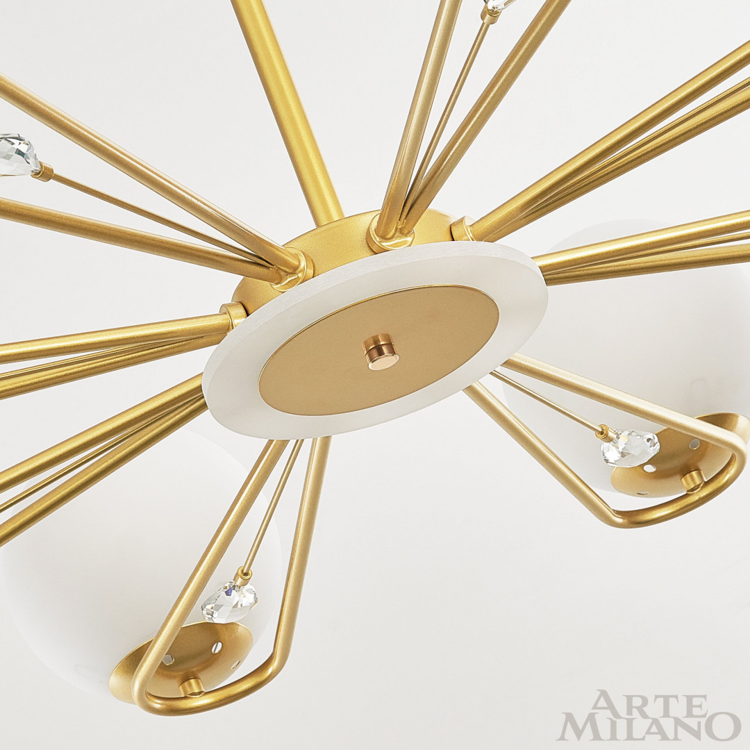 Люстра светодиодная 277138/8 GD Arte Milano