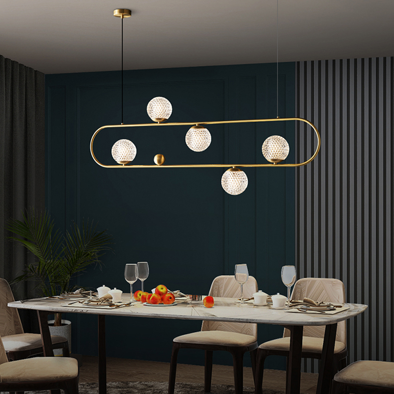 Подвесной светильник HOOP LONG LUX by ImperiumLoft