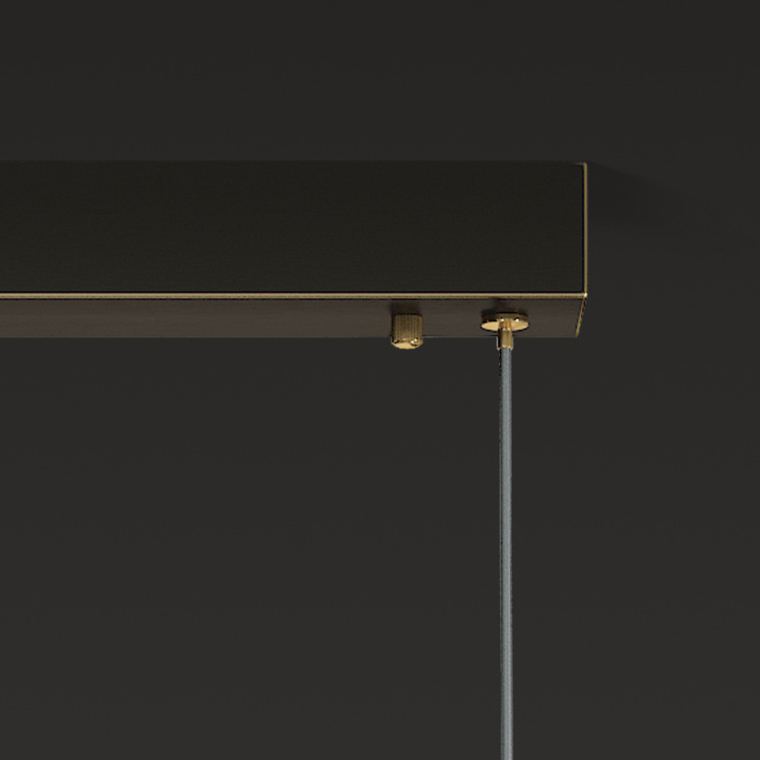 Подвесной светильник CAMILIA LONG L100 Black by ImperiumLoft