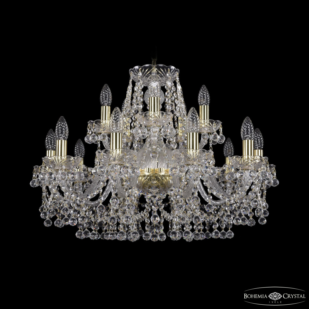 Люстра хрустальная 1409/10+5/240 G