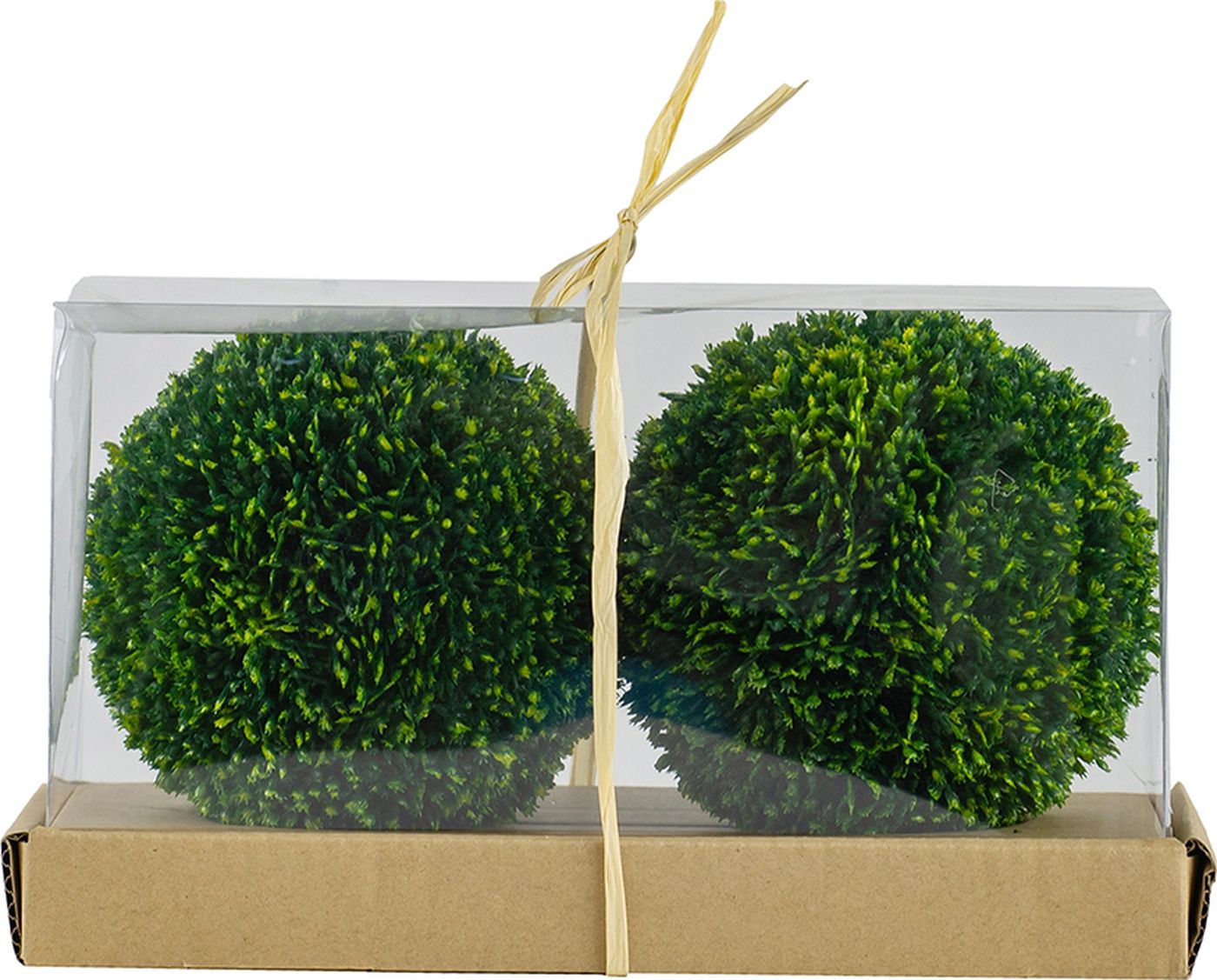 Шары декоративные Самшит, набор Glasar 58202