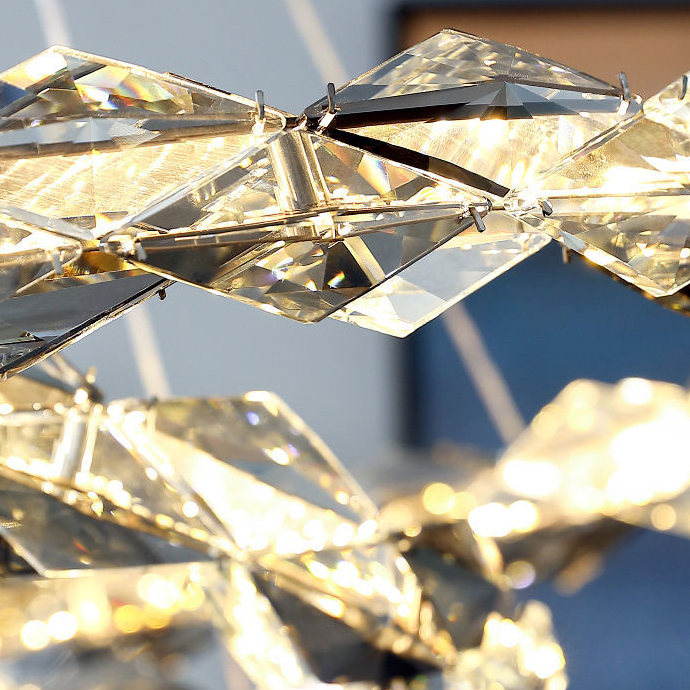 Подвесная люстра JENNIFER D40+50+60+40+80+40 by ImperiumLoft