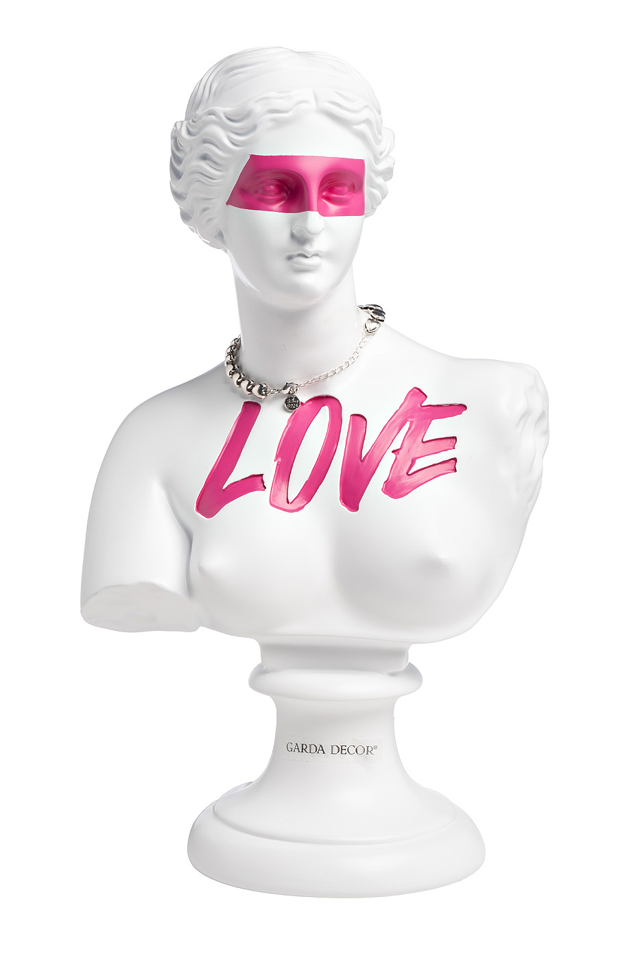Статуэтка Античный бюст женский белый Garda Decor D3522