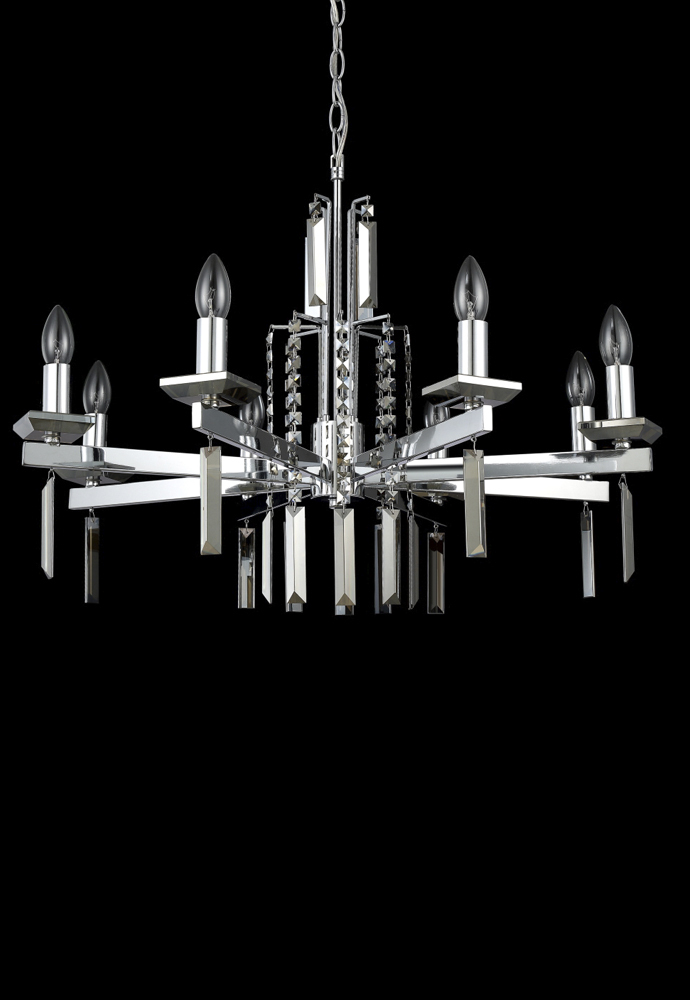 Люстра Crystal Lux MARRON SP8 CHROME