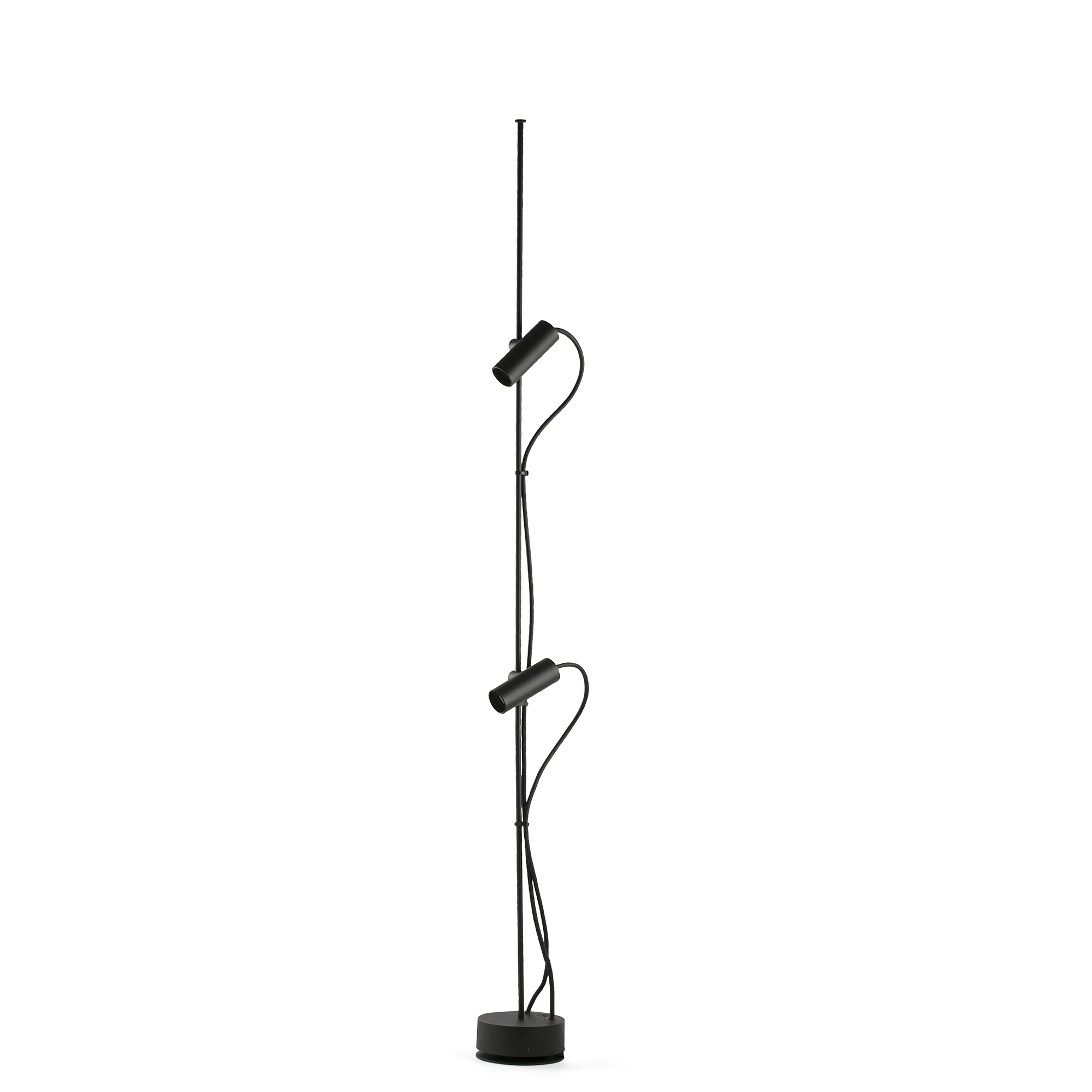 CLAP 1266 Черный маяк 2x6 Вт 3000K 38° Faro