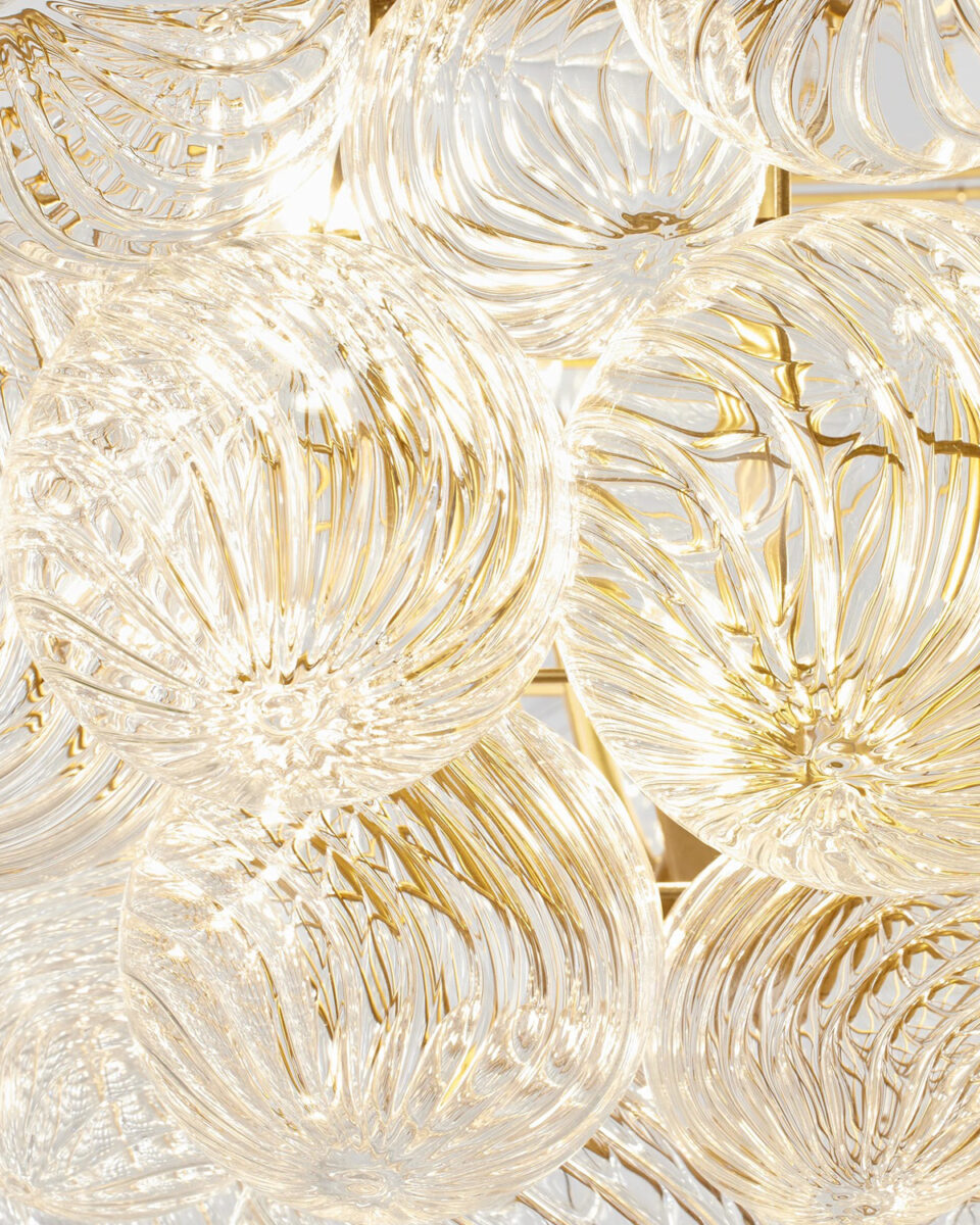 Стеклянная люстра Алисия Louvre Home P7705PA