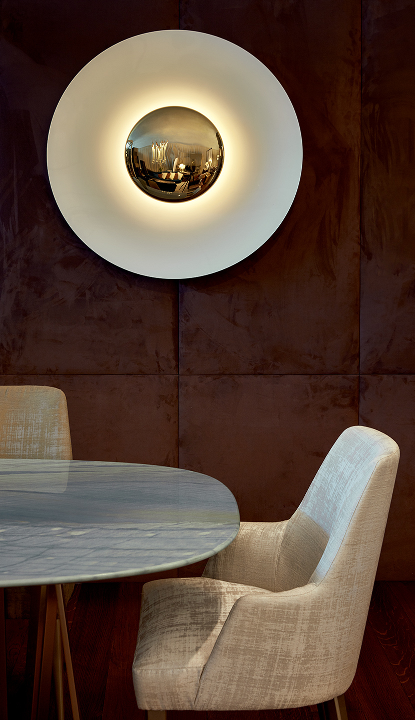 Настенный светильник Paolo Castelli Circle Gold ILL.CIRC.500