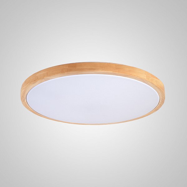 Потолочный светильник DISC WOOD D30 by ImperiumLoft