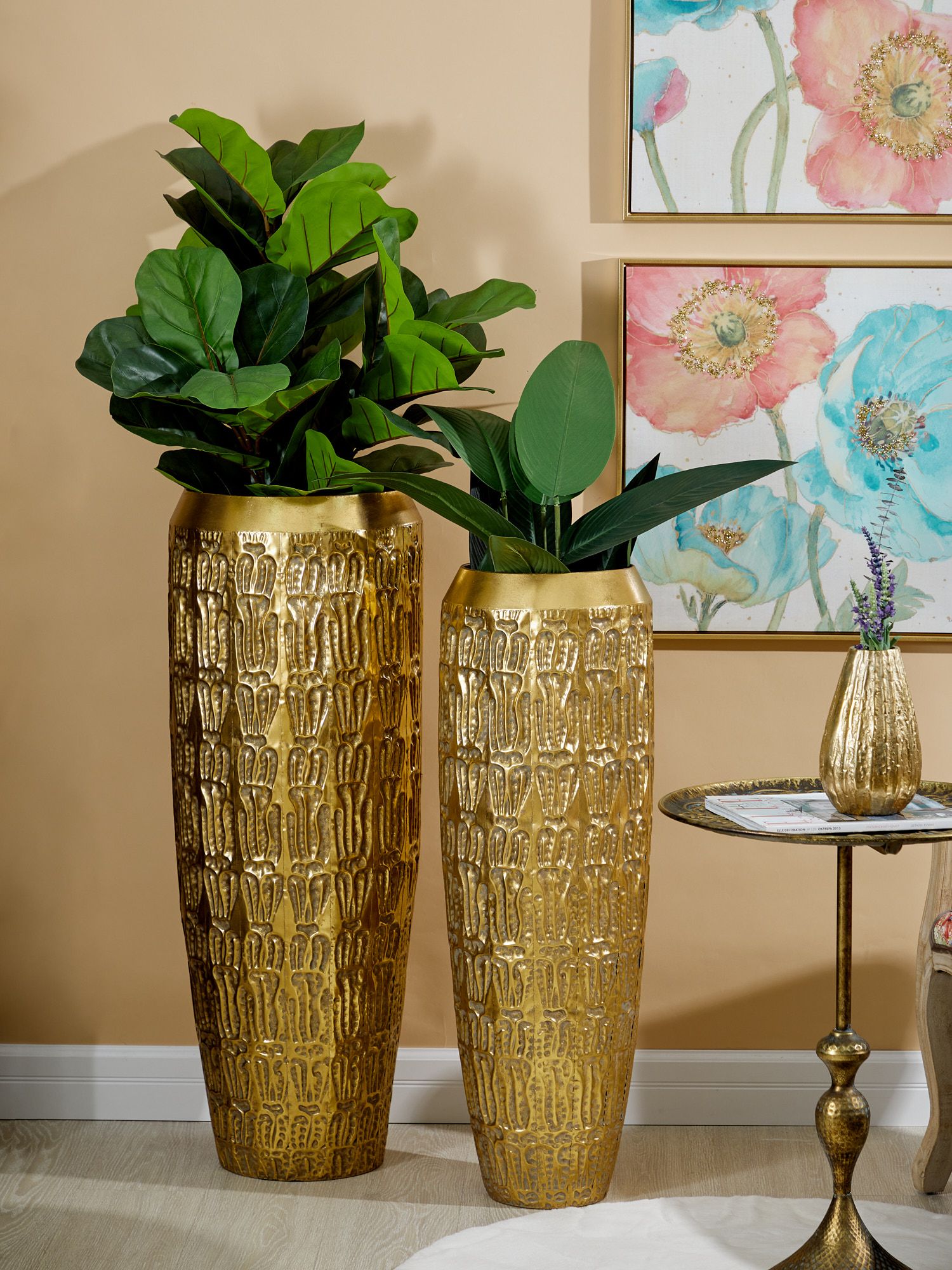 Вазы напольные, набор Glasar 57-289