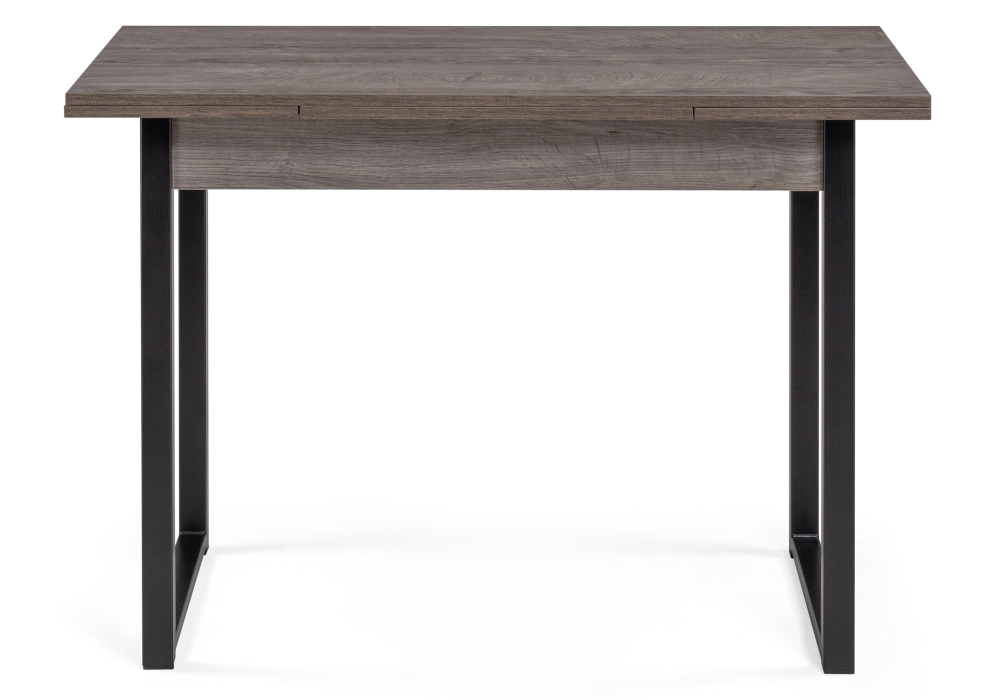 Стол деревянный Woodville Форли 110(170)х67х77 рошелье / черный матовый 528559