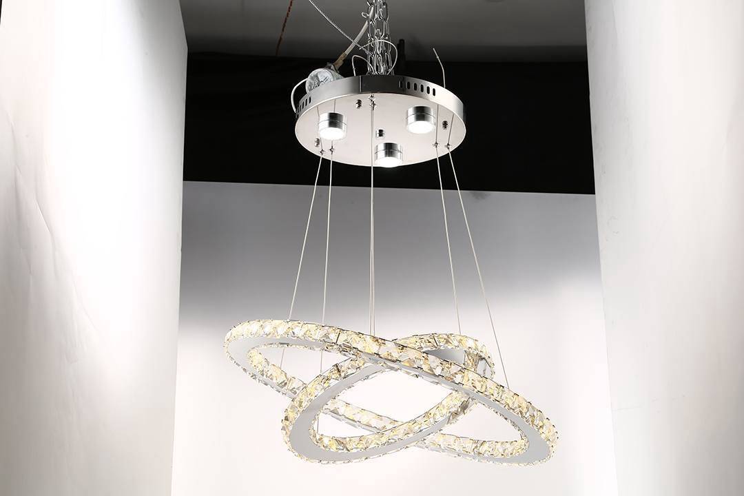 Люстра светодиодная хрустальная SWG DW-8730