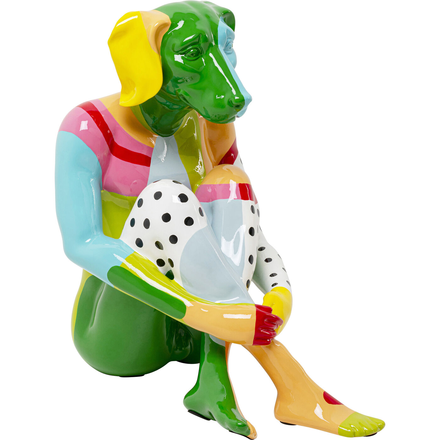 Фигура декоративная Gangster Dog Colore 80 см KARE 56290