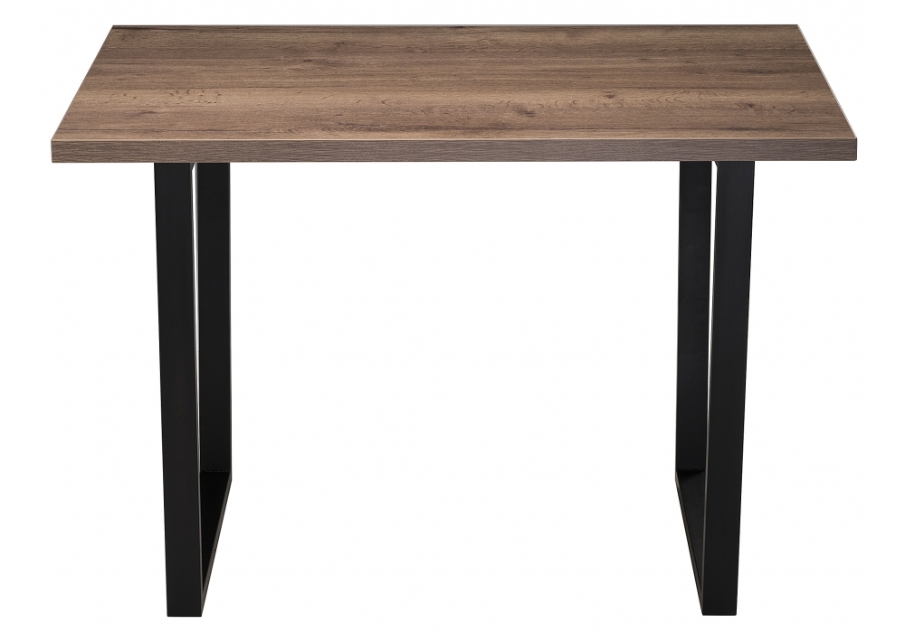 Стол деревянный Woodville Эльпатия 110 дуб велингтон / черный матовый 420990