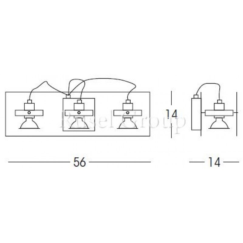 Настенный светильник Linea Light Orbis 4603