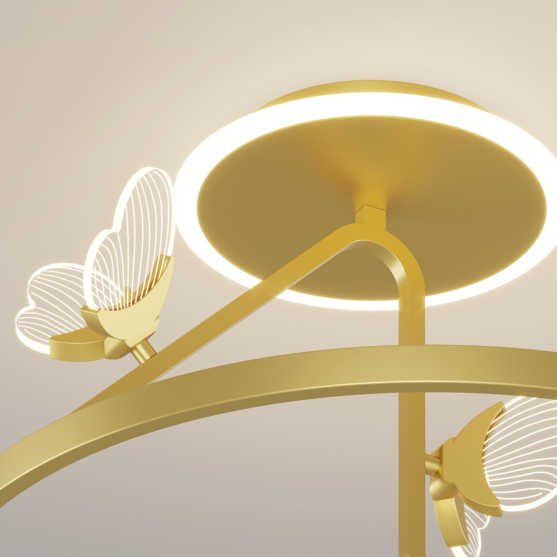 Потолочная люстра BABETTA CH E D50 Brass 4000К by ImperiumLoft