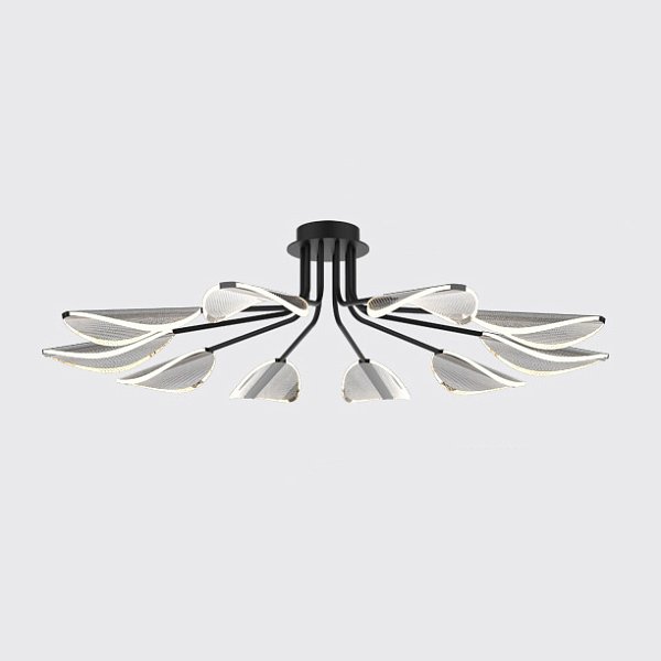 Потолочная люстра VISUAL L10 Black by ImperiumLoft