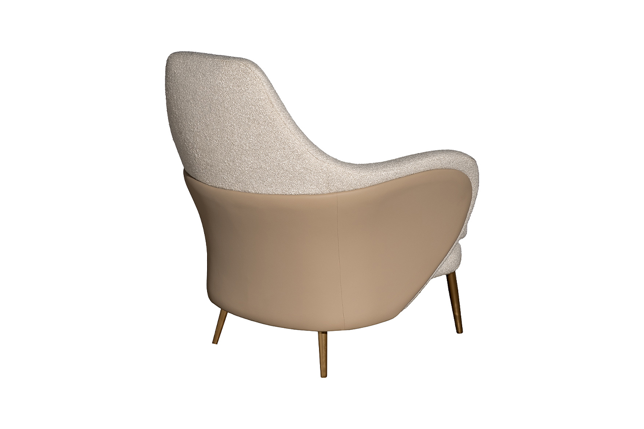 Кресло Selvino иск.мех / экокожа 77*82*92 Garda Decor 87YY-20410