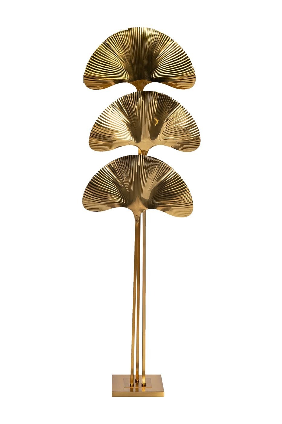 Торшер металлический "Гинкго" Garda Decor K2KM1125F-3